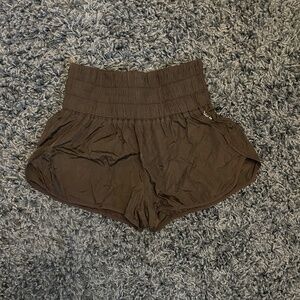 FP Movement by Free People High-Waisted Black Shorts – Size Small